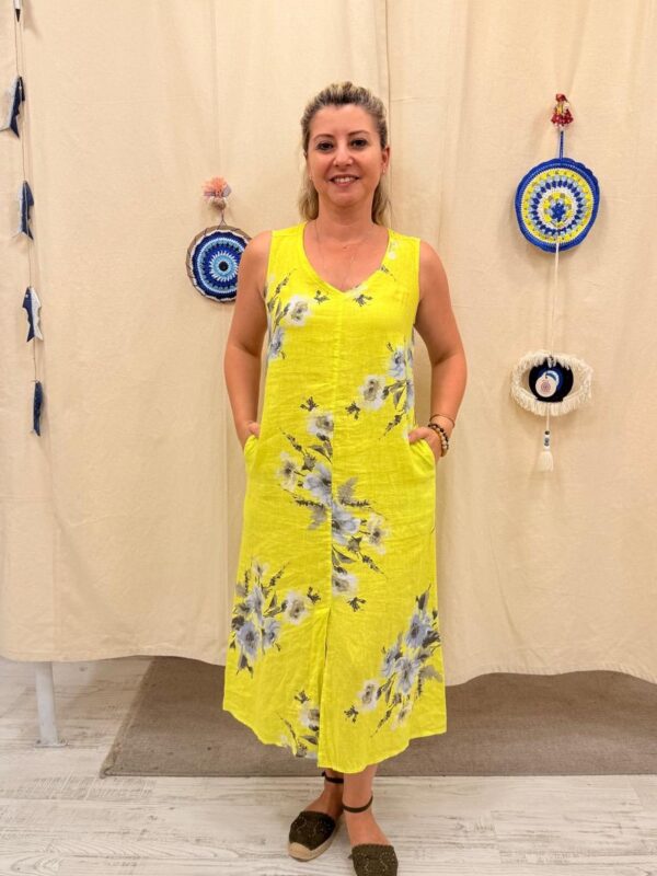 Arya Ön Yırtmaç Elbise